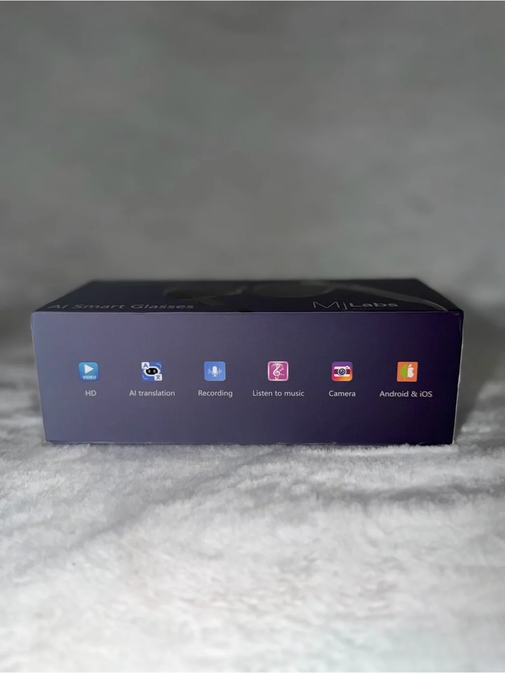 AI Smart Glasses - Black